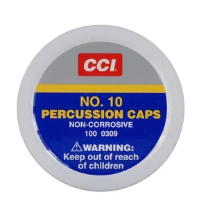 CCI Percussion Caps #10 Box of 1000 (10 Cans of 100)