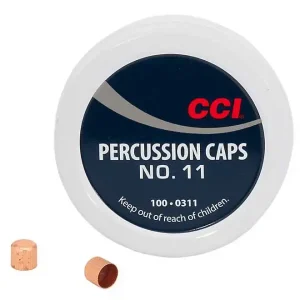 CCI Percussion Caps #11 Magnum Box of 1000 (10 Cans of 100)