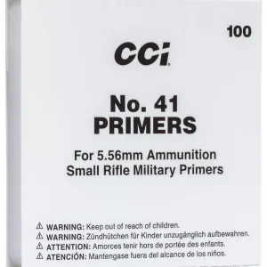 CCI Small Rifle 5.56mm NATO-Spec Military Primers #41