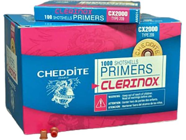 Cheddite Clerinox CX2000 Primers 209 Shotshell