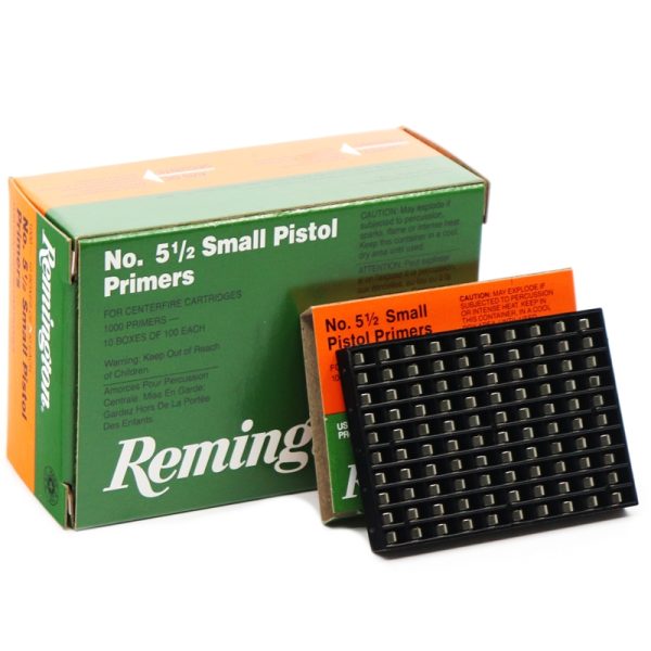 Remington Small Pistol Primers #5-1/2